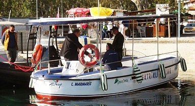 'SAKİN KENT'İN ÇEVRE DOSTU TEKNESİ SUYA İNDİ