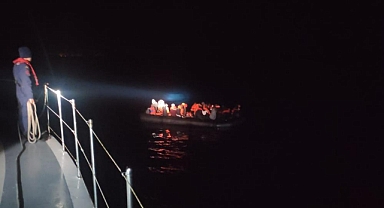 47 DÜZENSİZ GÖÇMEN KURTARILDI, 20'Sİ YAKALANDI