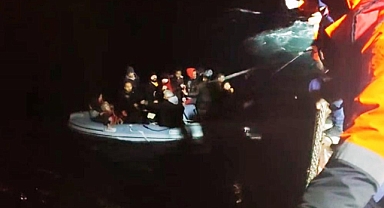 DATÇA’DA 18 DÜZENSİZ GÖÇMEN KURTARILDI