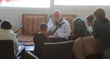 DEPREMZEDE MİSAFİRLERİN İHTİYAÇLARI GİDERİLİYOR