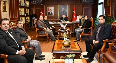 FETHİYE KAYMAKAMI KARAMAN, ODA BAŞKANLARIYLA TOPLANTI YAPTI