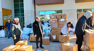 KÖYCEĞİZ’DE DEPREMZEDELER İÇİN YARDIM KAMPANYASI DEVAM EDİYOR