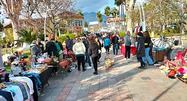 KÖYCEĞİZ’DE İKİNCİ EL PAZARI KURULDU