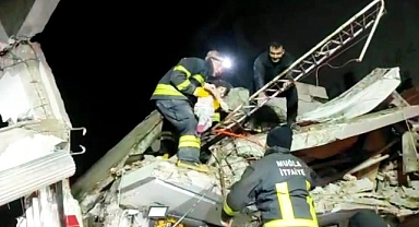 MASAL BEBEĞİ 44 SAAT SONRA MUĞLA İTFAİYESİ KURTARDI