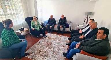 MİLLETVEKİLİ GÖKCAN DEPREMDE ANNESİ VEFAT EDEN UZMAN ÇAVUŞ’U TAZİYEDE BULUNDU