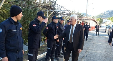 MUĞLA BÜYÜKŞEHİR BELEDİYESİ İTFAİYE EKİPLERİ KENTE DÖNDÜ