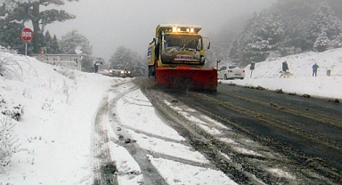 MUĞLA’DA BEKLENEN KAR YAĞIŞI BAŞLADI