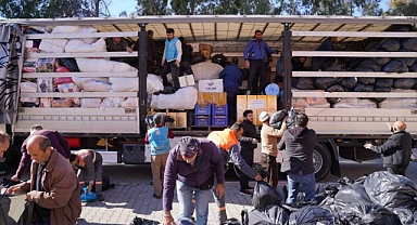 SEYDİKEMER, DEPREMZEDELER İÇİN TEK YÜREK OLDU