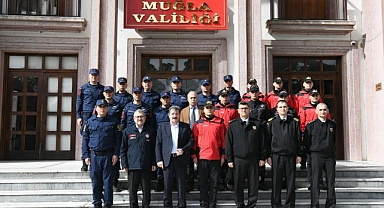 VALİ TAVLI ARAMA KURTARMA TİMLERİ İLE BİR ARAYA GELDİ