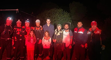 ARAZİDE KAYBOLAN 2'Sİ ÇOCUK 4 İNGİLİZ VATANDAŞI KURTARILDI