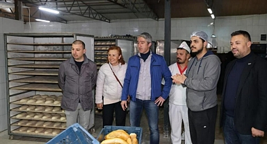 BAŞKAN OKTAY, GECE FIRINLARI İNCELEDİ