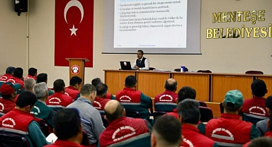 BELEDİYE PERSONELİNE İŞ SAĞLIĞI VE AFET BİLİNCİ EĞİTİMİ