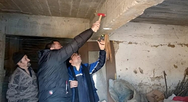 BÜYÜKŞEHİR EKİPLERİNDEN BİN 376 BİNADA HASAR TESPİT ÇALIŞMASI