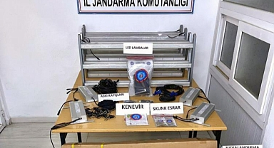 EVİNDE UYUŞTURUCU İMAL DÜZENEĞİ KURMUŞ