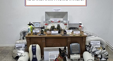 EVİNİ UYUŞTURUCU TARLASINA ÇEVİRMİŞ