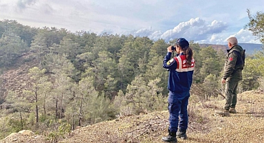 JANDARMA ÇEVRE TİMİNDEN YABAN KEÇİSİ NÖBETİ