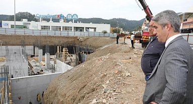 MARMARİS BELEDİYESİ’NİN YENİ HİZMET BİNASININ YAPIMINA BAŞLANDI