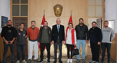 MARMARİS KAYMAKAMI MAKE EKİBİNİ AĞIRLADI