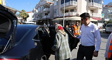 MARMARİS’TE MAKAM ARAÇLARI YAŞLILARIN HİZMETİNE SUNULDU