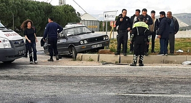 MİLAS'TA TRAFİK KAZASI: 1 ÖLÜ, 4 YARALI