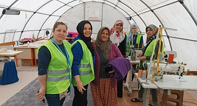 MUĞLA MİLLİ EĞİTİM MÜDÜRLÜĞÜ ISLAHİYE’DE DİKİŞ ATÖLYESİ KURDU