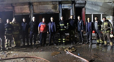 BÜYÜKŞEHİR İTFAİYESİNDEN HATAY’DAKİ YANGINA MÜDAHALE