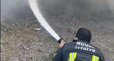 DALYAN’DA DEPO YANGINI