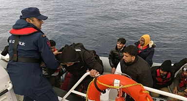 DATÇA’DA 31 DÜZENSİZ GÖÇMEN KURTARILDI