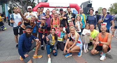 FETHİYE YARIMADA KOŞUSU RENKLİ GÖRÜNTÜLERE SAHNE OLDU