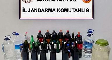 JANDARMADAN KAÇAK ALKOL OPERASYONU