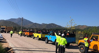 MARMARİS’TE CİP SAFARİLER DENETLENDİ