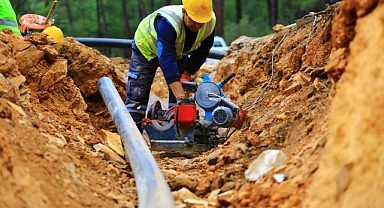 MİLAS’TA İÇME SUYU HAT YAPIMININ YÜZDE 90’INI TAMAMLADI