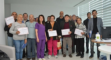 MUĞLA’DA 26 DİYABETLİ BİREYE DİPLOMALARI VERİLDİ