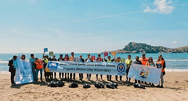 ORTACA SARIGERME SAHİLİNDE ÇEVRE TEMİZLİĞİ