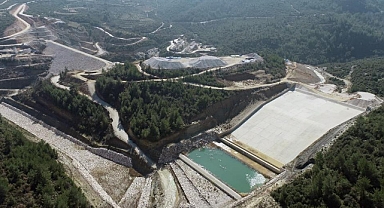 YATAĞAN GİRME BARAJI’NIN YÜZDE 90’I TAMAMLANDI