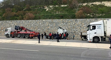 YATAĞAN-MİLAS KARAYOLUNDA KAZA: 1 YARALI