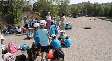 BODRUM'DA ÇOCUKLARA SIFIR ATIK EĞİTİMİ VERİLDİ