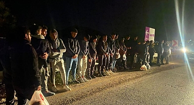 ÇIKIŞ HAZIRLIĞINDAKİ GÖÇMENLER YAKALANDI