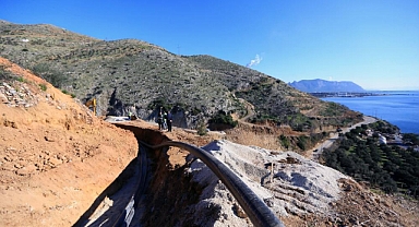 ÇÖKERTME-TÜRKEVLERİ İÇME SUYU YAPIMININ YÜZDE 98’İNİ TAMAMLADI