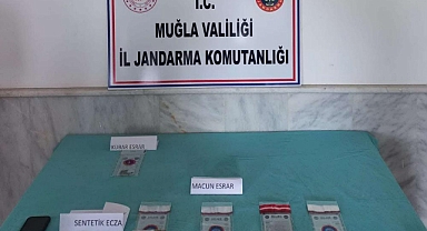 DATÇA MERKEZDE JANDARMADAN ESRAR OPERASYONU