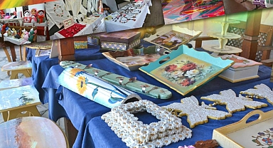 EL EMEĞİ GÖZ NURU ESERLER GÖRÜCÜYE ÇIKIYOR