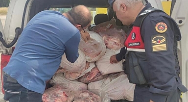 KAÇAK HAYVANSAL ÜRÜNLER ELE GEÇİRİLDİ