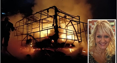 KARAVANDA YANARAK CAN VERDİ