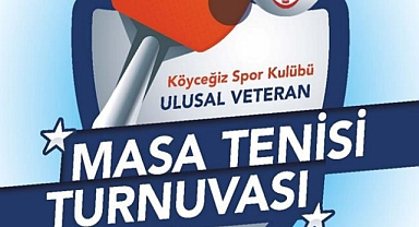 KÖYCEĞİZ’DE VETERAN MASA TENİSİ TURNUVASI BAŞLIYOR