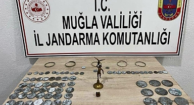 MARMARİS’TE JANDARMA’DAN TARİHİ ESER OPERASYONU