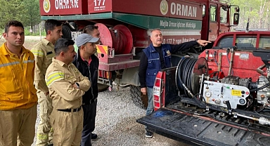 MUĞLA’DA ALEV SAVAŞÇILARINA İLERİ SÜRÜŞ EĞİTİMİ VERİLDİ