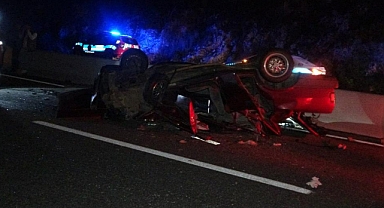 MUĞLA'DA TRAFİK KAZASI 1 ÖLÜ 1 YARALI