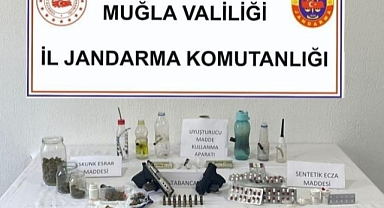 MUĞLA'DA UYUŞTURUCU OPERASYONU 3 GÖZALTI