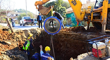 BAŞKAN GÜRÜN, DATÇA’YA SU SÖZÜNÜ YERİNE GETİRDİ