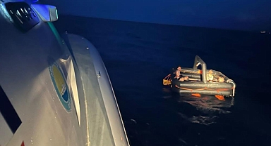 BODRUM'DA 4 DÜZENSİZ GÖÇMEN KURTARILDI